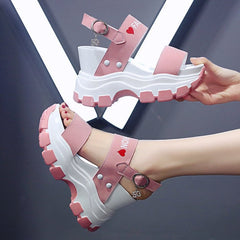 'Fashion' Platform Wedge Sandals
