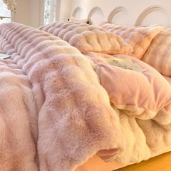 Fluffy Faux Fur Duvet Cover