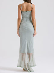 Gabriella Ruffled Front Dress