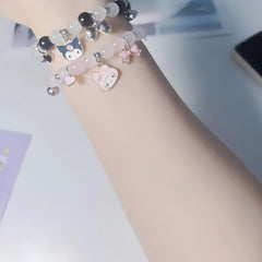Kuromi & My Melody Magnetic BFF Bracelets