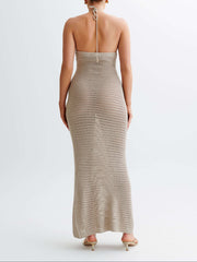 Kyla Floral Crochet Maxi Dress