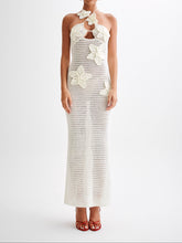 Kyla Floral Crochet Maxi Dress