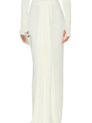 Matte Jersey Maxi Dress