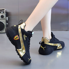 Mid-Top Leather Lovers Sneakers