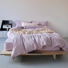 Pastel Color Duvet Cover - Lavender
