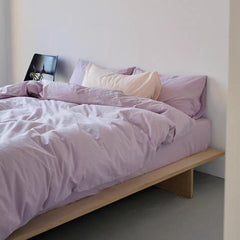 Pastel Color Duvet Cover - Lavender