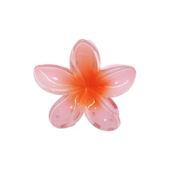 Plumeria Hair Claw Clips