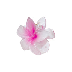 Plumeria Hair Claw Clips