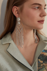 Diamante Statement Earrings