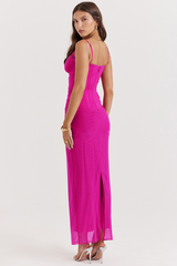 Nalini Fuchsia Maxi Dress