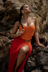 Red Taste of Summer Skirt Set