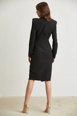 Buckle Detail Top + Skirt Set