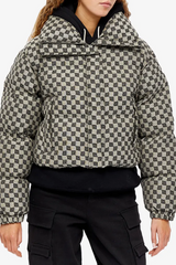 Monogram Jacquard Canvas Puffer Wmns