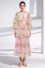 Faye Floral Top + Skirt Set