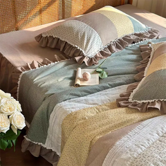 Rustic Handmade Patchwork Duvet Cover