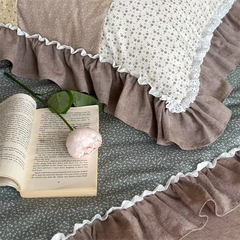 Rustic Handmade Patchwork Duvet Cover