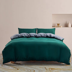 Cover Set Soft Brushed Microfiber Duvet Cover Bedding Set with Zipper Closure and Corner Ties 2 Pcs/3 Pcs