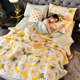 Home Textile Bedding Quilt Blankets Throw Bedspread Summer Quilt King Queen Twin Washed Cotton Comforter Bed Quilted Quilt