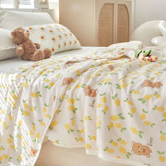 Pure Mulberry Silk Comforter for Summer/Spring Natural Long Strand Silk Fill Duvet Mulberry Silk Bedding Noiseless Lyocell Shell