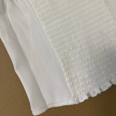 White And Black Two-Tone Top