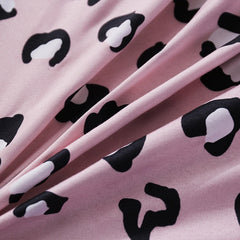 Quality Simple 4pcs Bed Linen Sheet Set Pillowcase Nordic AB Version Soft Comfortable Quilt Comforter Cover for Household