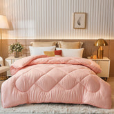 Winter Warm Mulberry duvet Soybean fiber Antibacterial quilt luxury double bed decorative blanket Breathable