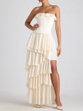 Selene Tiered Corset Gown