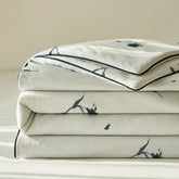 Summer Quilt Class A Knitted Aerobic Cotton Printed Soybean Quilt Summer Bedspread Home Textiles