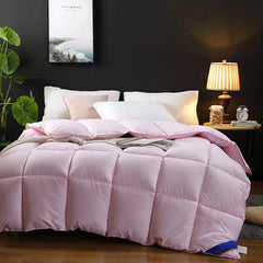 Solid Down Quilt Thickened Soft and Warm Silk Cotton Quilt for Single and Double Use Autumn and Winter Quilt Core Gift Quilt