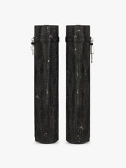 Shark Lock Boots In Strass