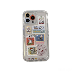 Snoopy Clear iPhone Case
