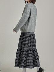 Star Embroidery Pullover Knit Sweater