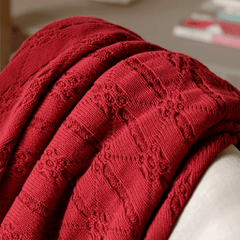 Twist Jacquard Throw Blanket