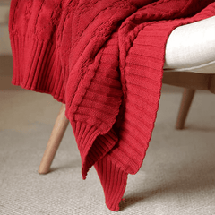 Twist Jacquard Throw Blanket