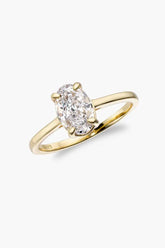 Renee Oval Solitaire Ring
