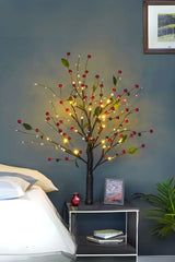Crimson Berry Bloom Tree
