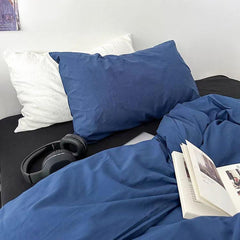 Vintage Blue Duvet Cover Set