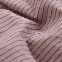 Purple Striped Duvet Cover