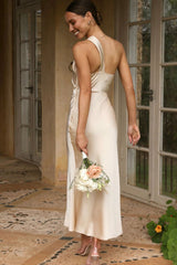 inostorâ„?Elegant Silk Gown Long Dress