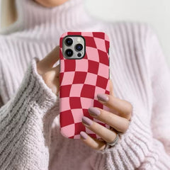 Retro Checkered Phone Case