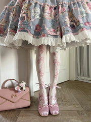 Chunky Heels Lolita Pumps