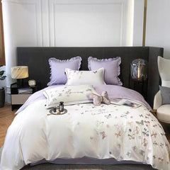 Butterfly Embroidery Bedding Set