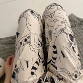 Cute Cat Pajama Pants