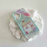 Cartoon House Kawaii iPhone Case