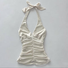 Softest Whisper Satin Halter Top