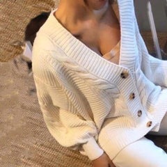 Chunky Knit Sweater and Pants Set Two Piece Loungewear Pajama Co ord