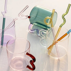Colorful Glass Cups