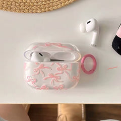 Pink Bow AirPods Case