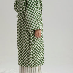 Cotton Gingham Bathrobe - 5 Colors