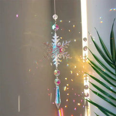 Christmas Snowflake Suncatcher